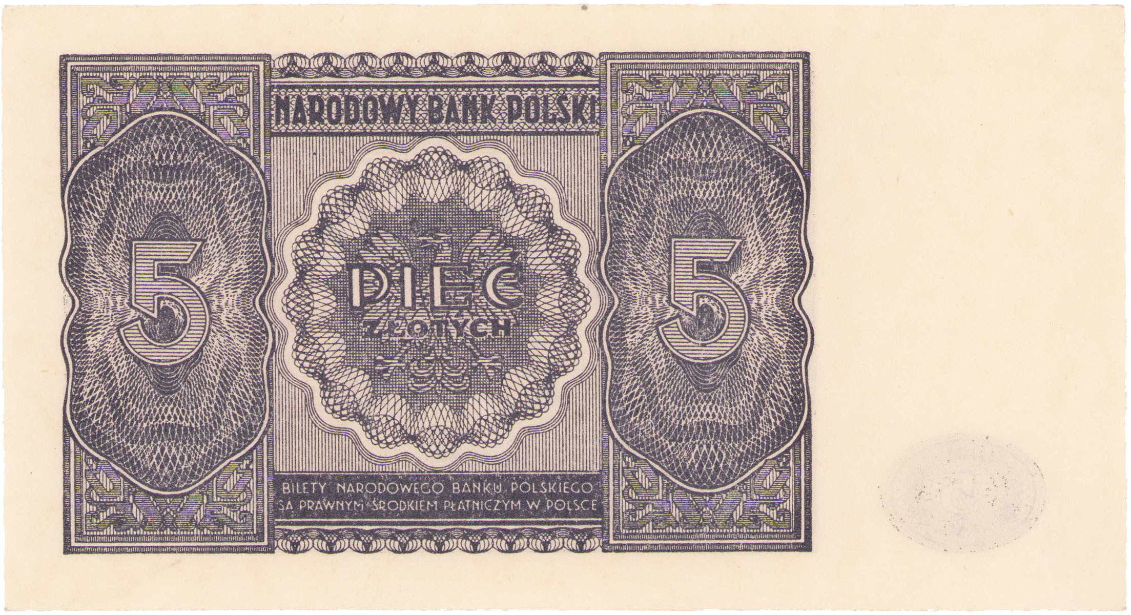 5 złotych 1946